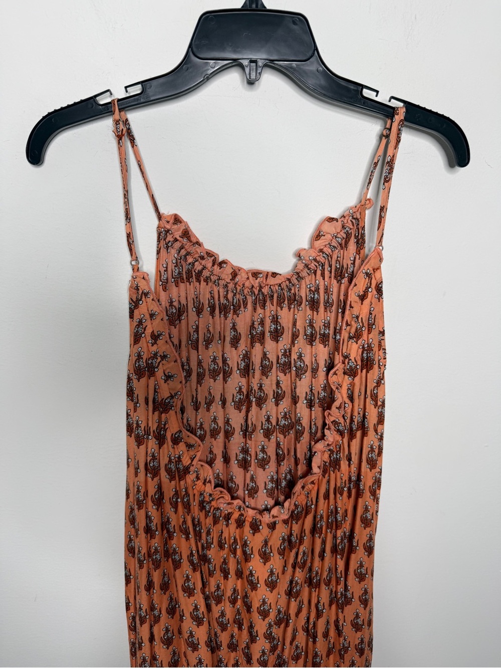 By Anthropologie Flounced Maxi Lounge Dress - Picture 3 of 8